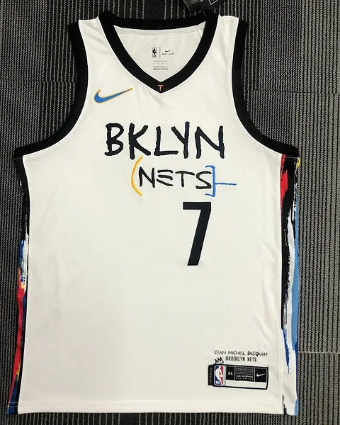 Camisola NBA Brooklyn Nets Kevin Durant #7 Edição Especial Branca