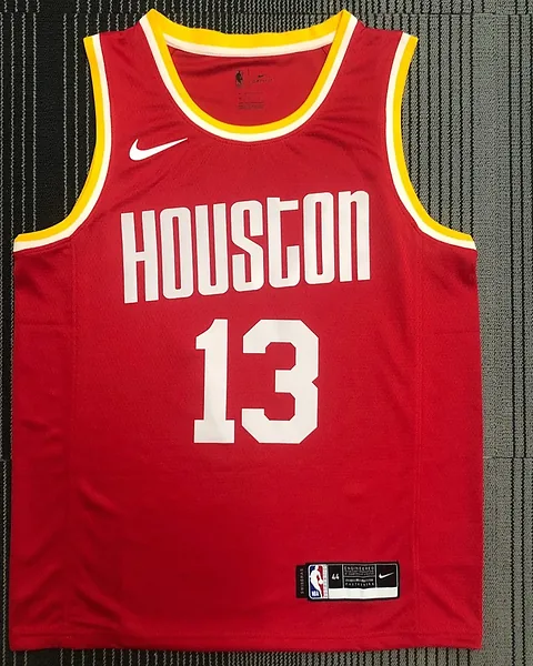 Camisola NBA Houston Rockets James Harden #13 Retro Vermelha