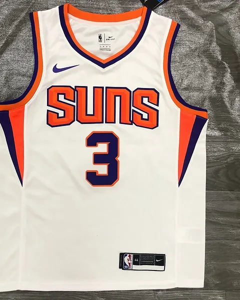 Camisola NBA Phoenix Suns Chris Paul #3 Branca
