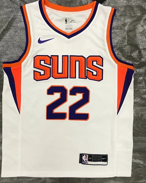 Camisola NBA Phoenix Suns Deandre Ayton #22 Branca