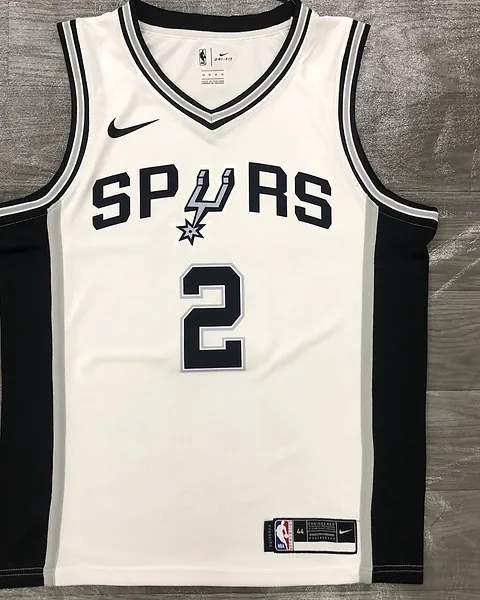 Camisola NBA San Antonio Spurs Kawhi Leonard #2 Branca