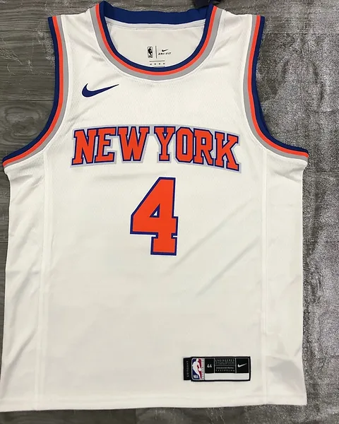 Camisola NBA New York Knicks Derrick Rose #4 Branca
