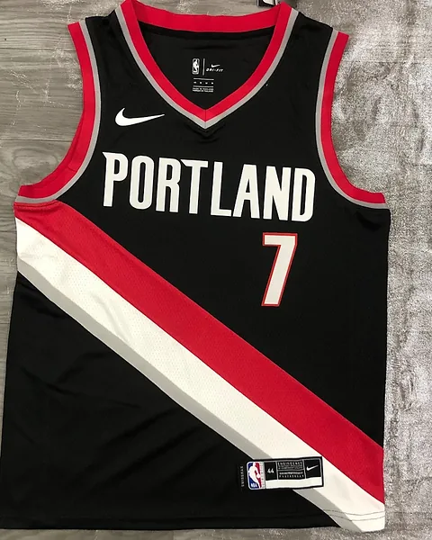 Camisola NBA Portland Trail Blazers Brandon Roy #7 Preta 2021