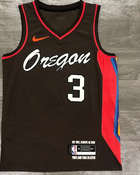 Camisola NBA Portland Trail Blazers CJ McCollum #3 Edição Especial Castanha 2021