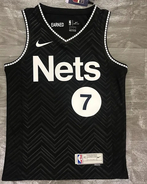 Camisola NBA Brooklyn Nets Kevin Durant #7 Earned Edition 2021