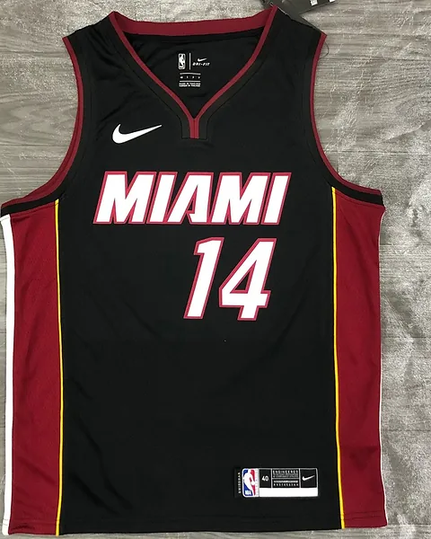 Camisola NBA Miami Heat Tyler Herro #14 Preta