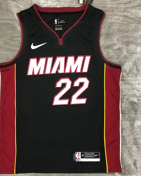 Camisola NBA Miami Heat Jimmy Butler #22 Preta