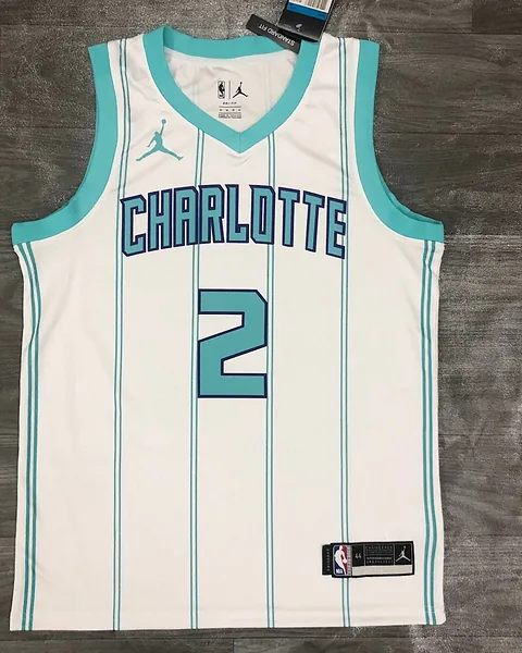 Camisola NBA Charlotte Hornets LaMelo Ball #2 Branca 2020