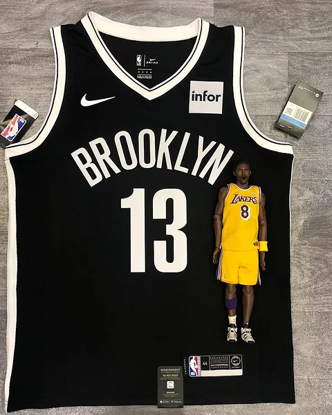 Camisola NBA Brooklyn Nets James Harden #13 Preta