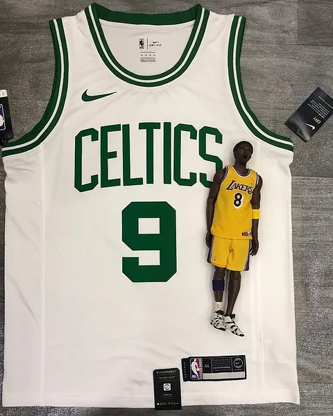 Camisola NBA Boston Celtics Rajon Rondo #9 Retro Branca