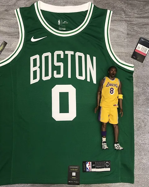 Camisola NBA Boston Celtics Jayson Tatum #0 Retro Verde
