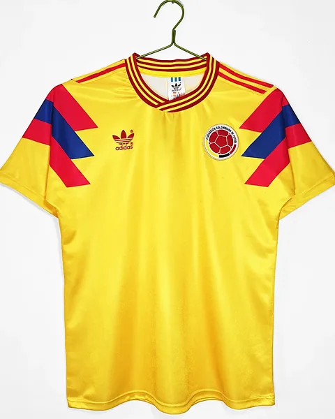 Camisola Retro Colômbia 1990 Principal
