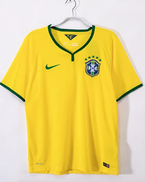 Camisola Retro Brasil 2014 Principal