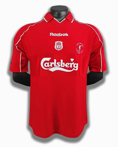 Camisola Retro Liverpool 2000/01 Principal