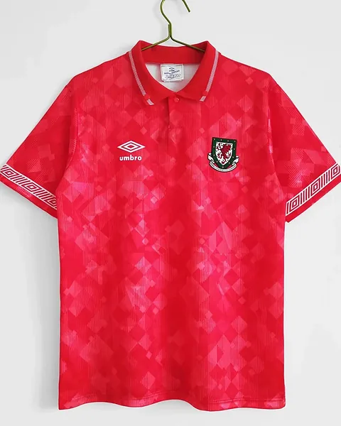 Camisola Retro País de Gales 1990/92 Principal