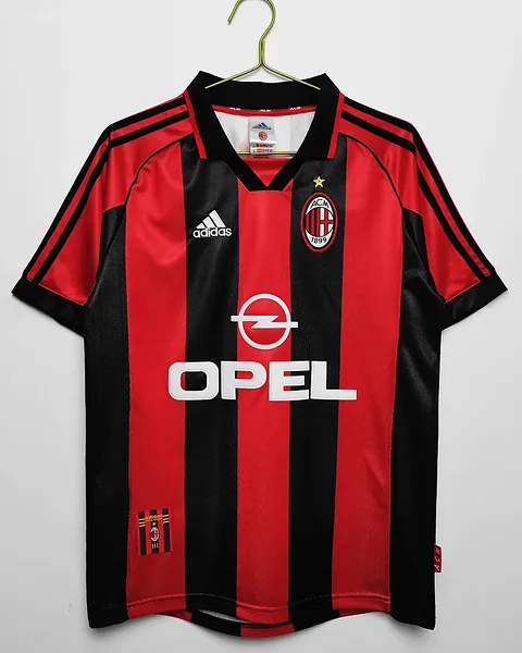 Camisola Retro AC Milan 1998/99 Principal