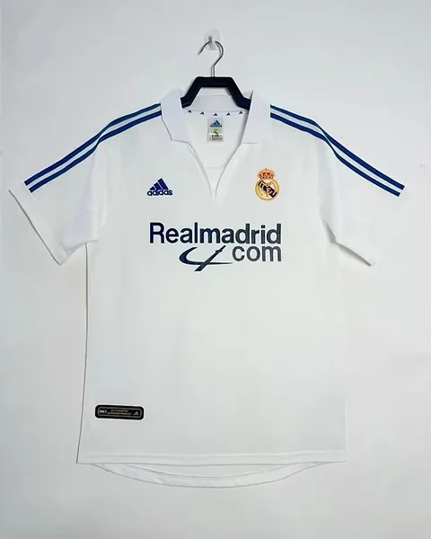 Camisola Retro Real Madrid 2001/02 Principal