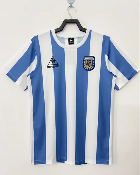 Camisola Retro Argentina 1986 Principal