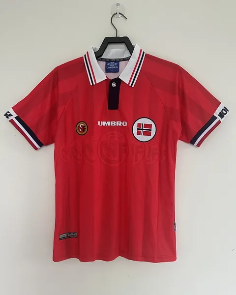 Camisola Retro Noruega 1998 Principal