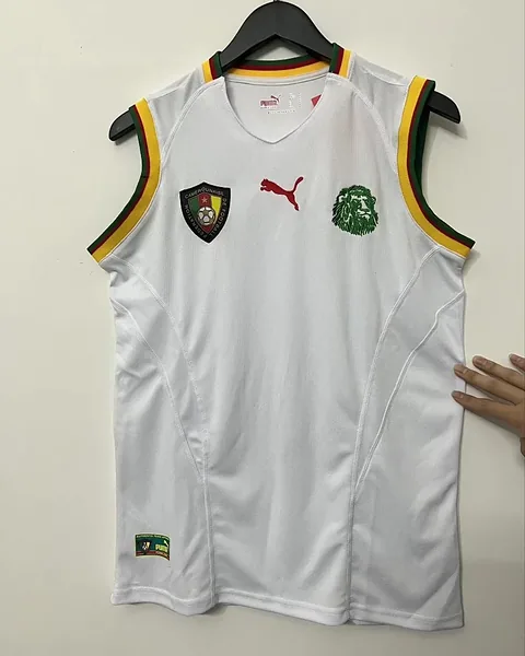 Camisola Retro Camarões 2002