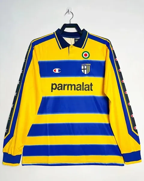 Camisola Retro Parma 1999/00 Principal Manga Comprida
