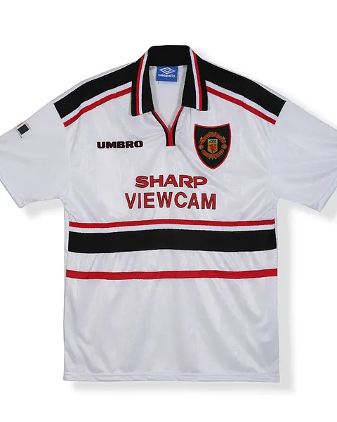 Camisola Retro Manchester United 1998 Alternativa