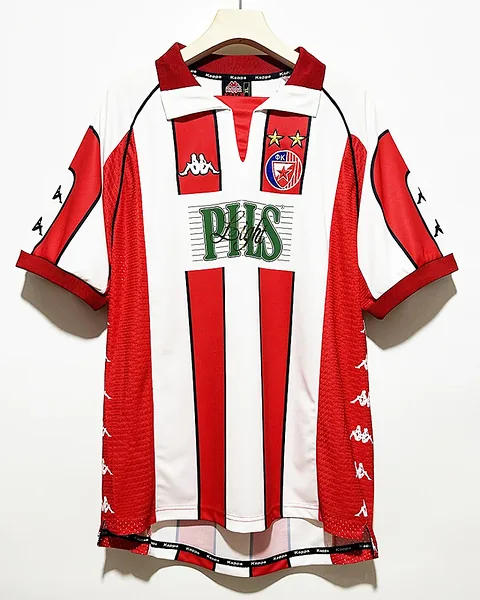 Camisola Retro Estrela Vermelha 1999/01 Principal