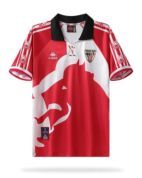 Camisola Retro Athletic Bilbao 1997/98 Edição Especial