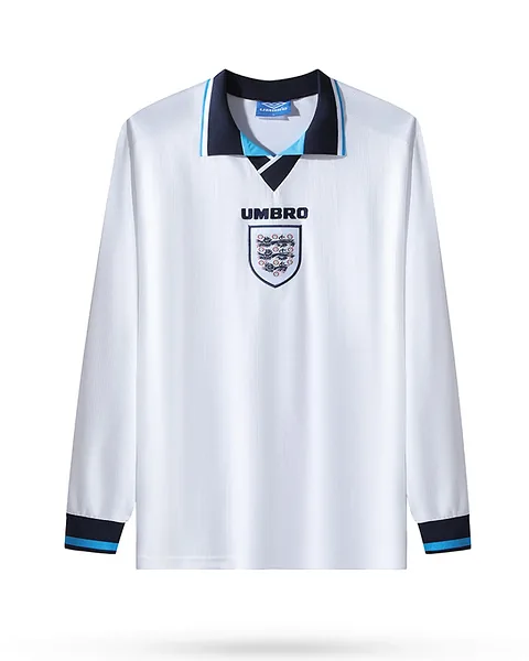 Camisola Retro Inglaterra 1996/97 Principal Manga Comprida