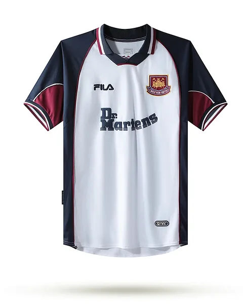 Camisola Retro West Ham 1999/01 Alternativa