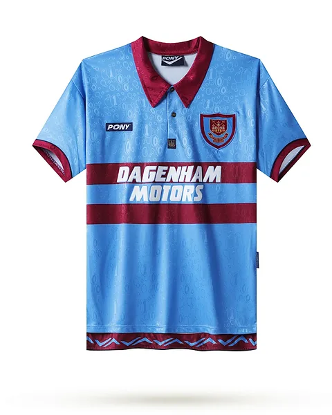 Camisola Retro West Ham 1995/97 Alternativa
