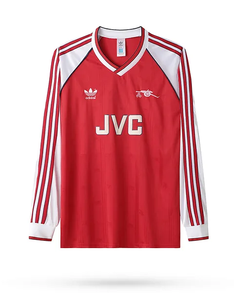 Camisola Retro Arsenal 1988/91 Principal Manga Comprida