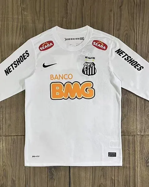Camisola Retro Santos 12/13 Principal Manga Comprida