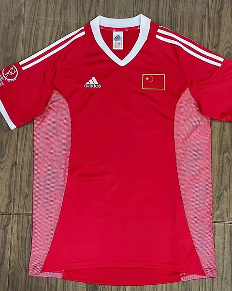 Camisola Retro China 2002 Principal