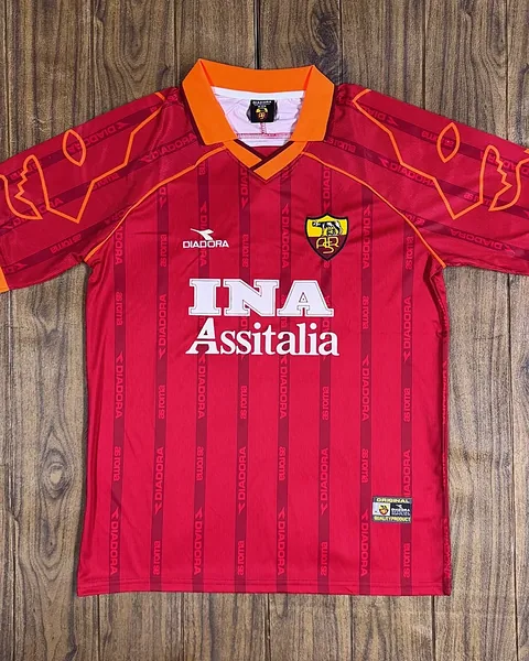 Camisola Retro AS Roma 1999/00 Principal