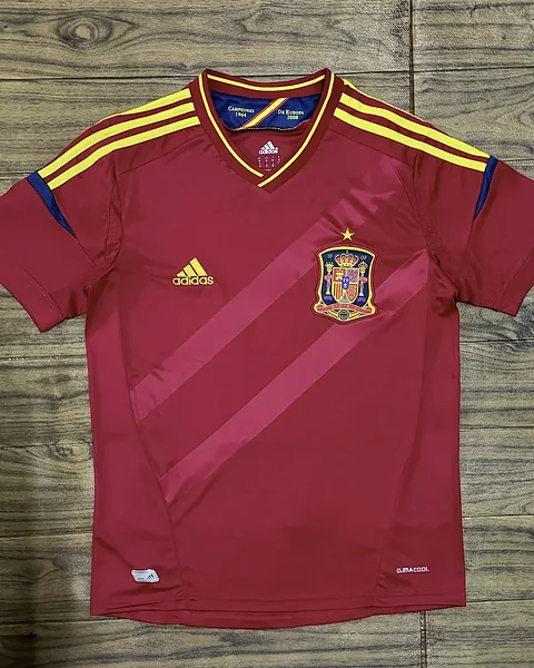 Camisola Retro Espanha 2012 Principal