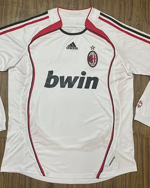 Camisola Retro AC Milan 06/07 Manga Comprida
