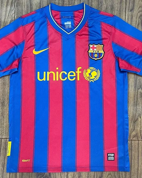 Camisola Retro Barcelona 09/10 Principal