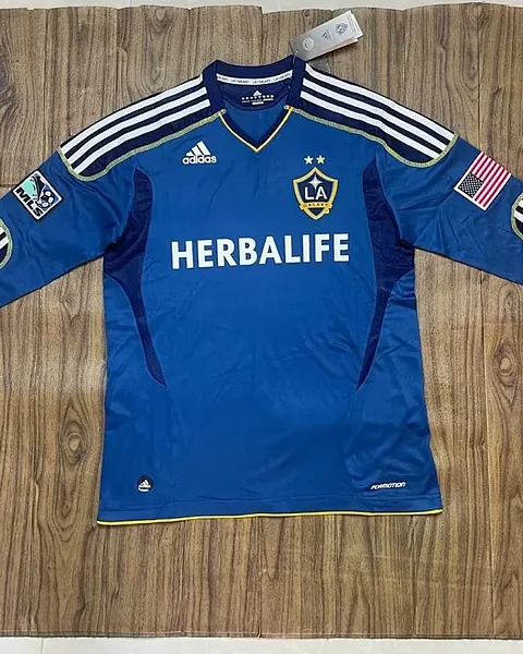 Camisola Retro LA Galaxy 11/12 Alternativa Manga Comprida