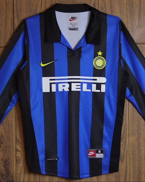 Camisola Retro Inter de Milão 1998/99 Manga Comprida
